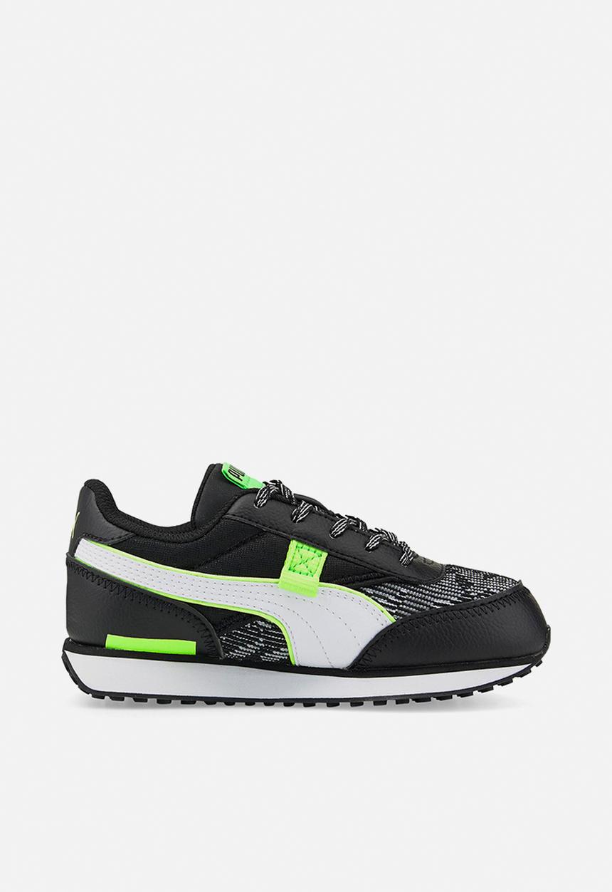 PUMA - Future rider visual effects ps - puma black-green glare