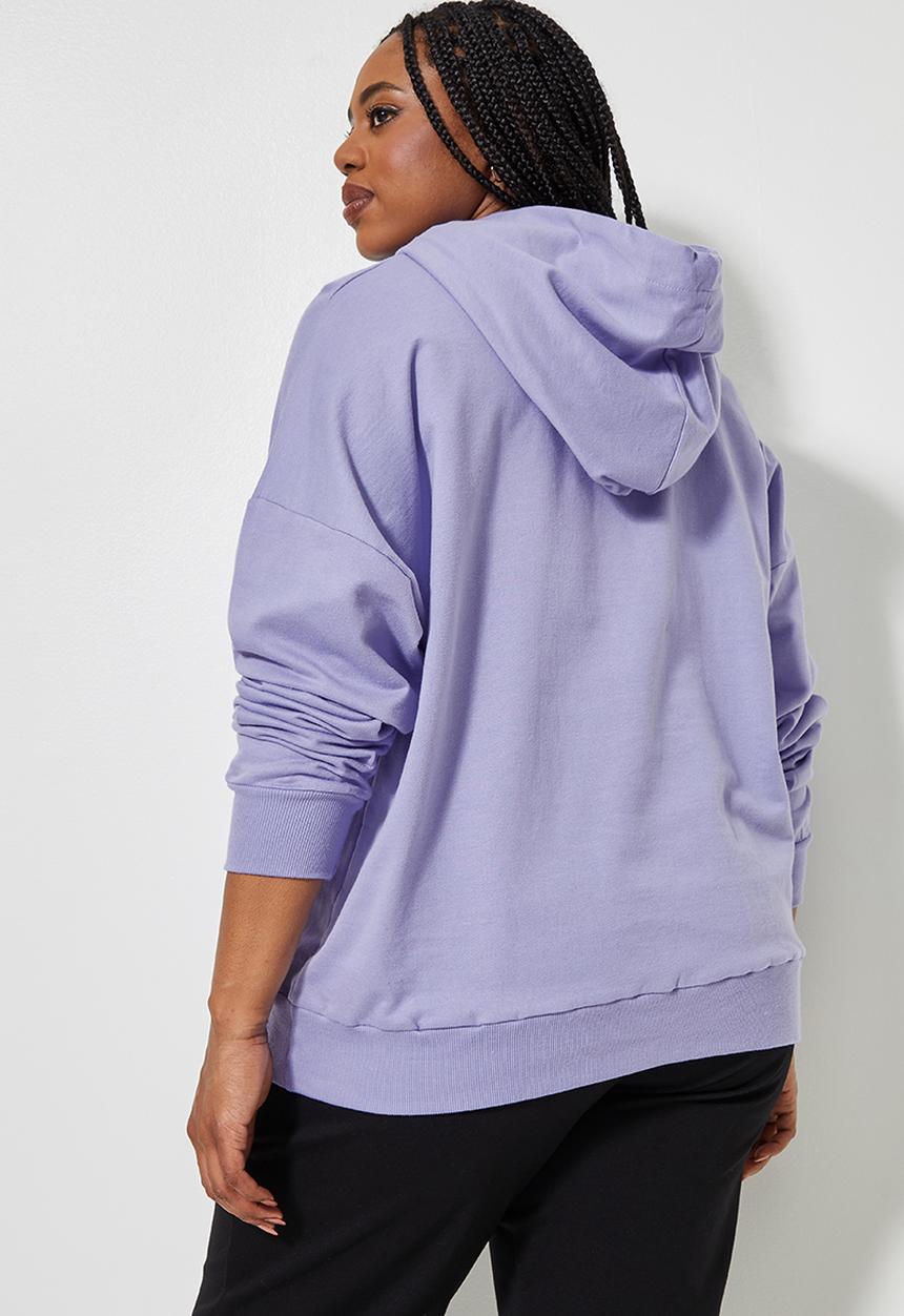 Superbalist - Graphic hoodie - lilac