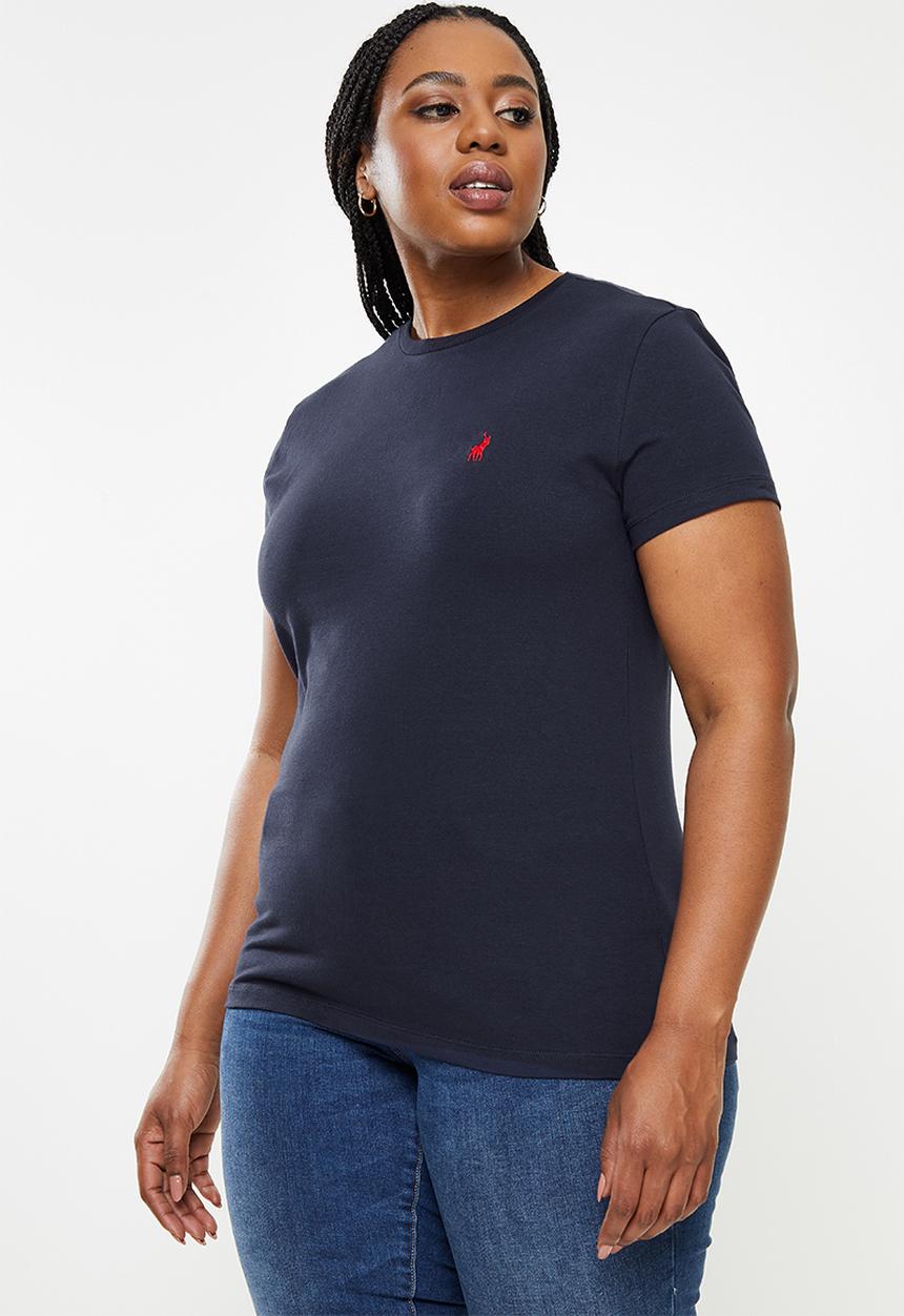 POLO - Plus allie short short pony stretch t-shirt - navy