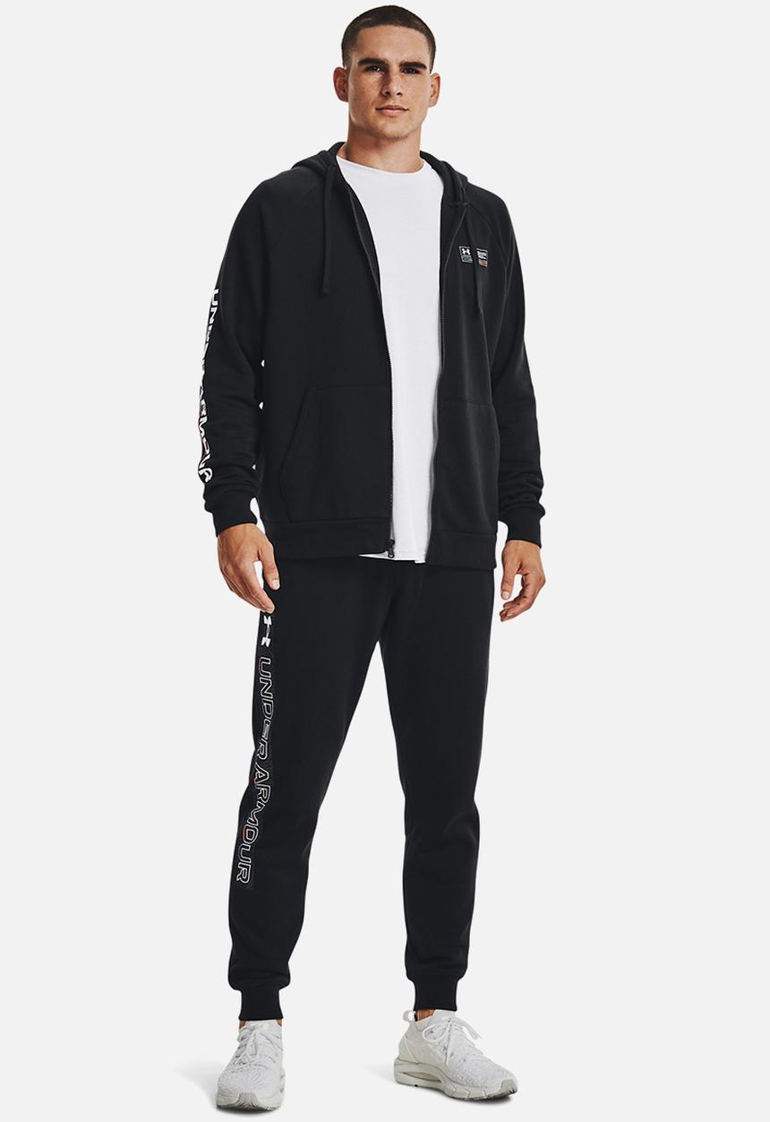 Under Armour - UA Rival Fleece Chroma Full-Zip Hoodie - Black