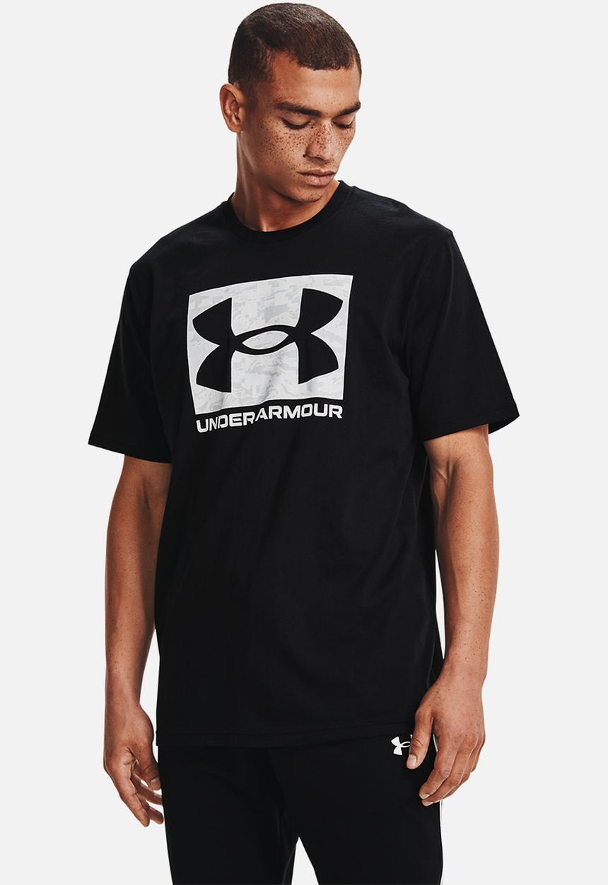 Under Armour - UA ABC Camo Boxed Logo Short Sleeve Tee - Black