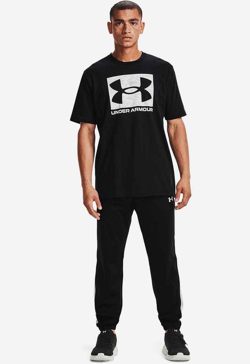 Under Armour - UA ABC Camo Boxed Logo Short Sleeve Tee - Black
