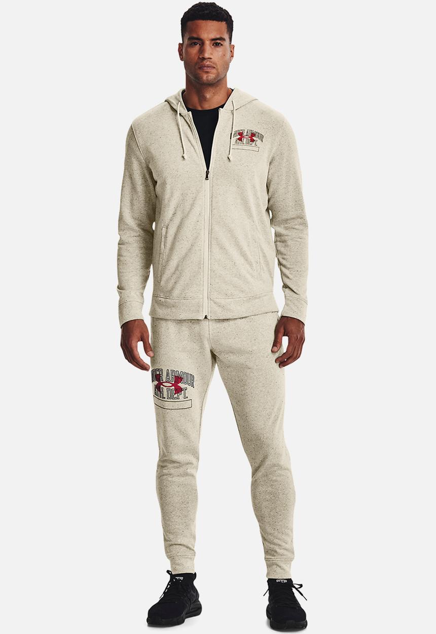 Under Armour - UA Rival Terry Athletic Department Joggers - Stone/Red