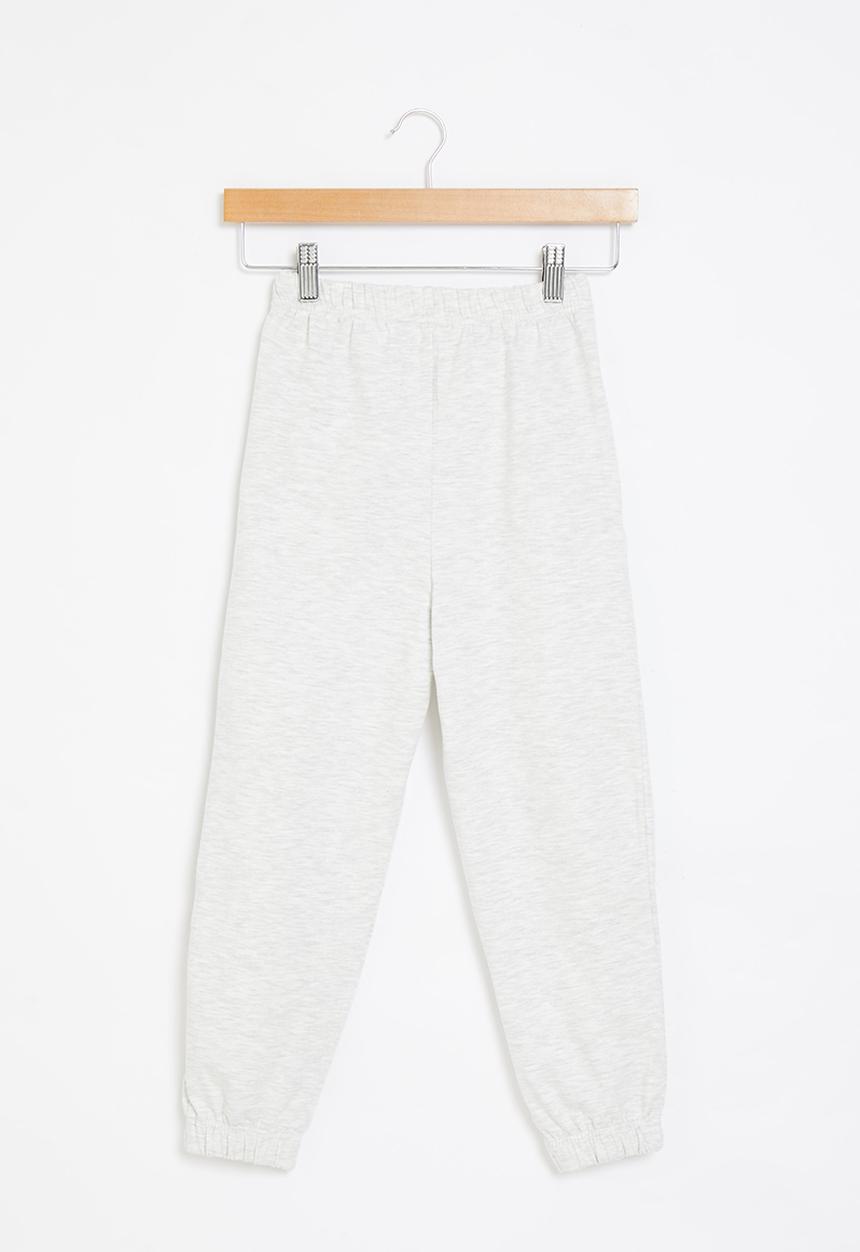 Superbalist Kids - Printed jogger - grey melange