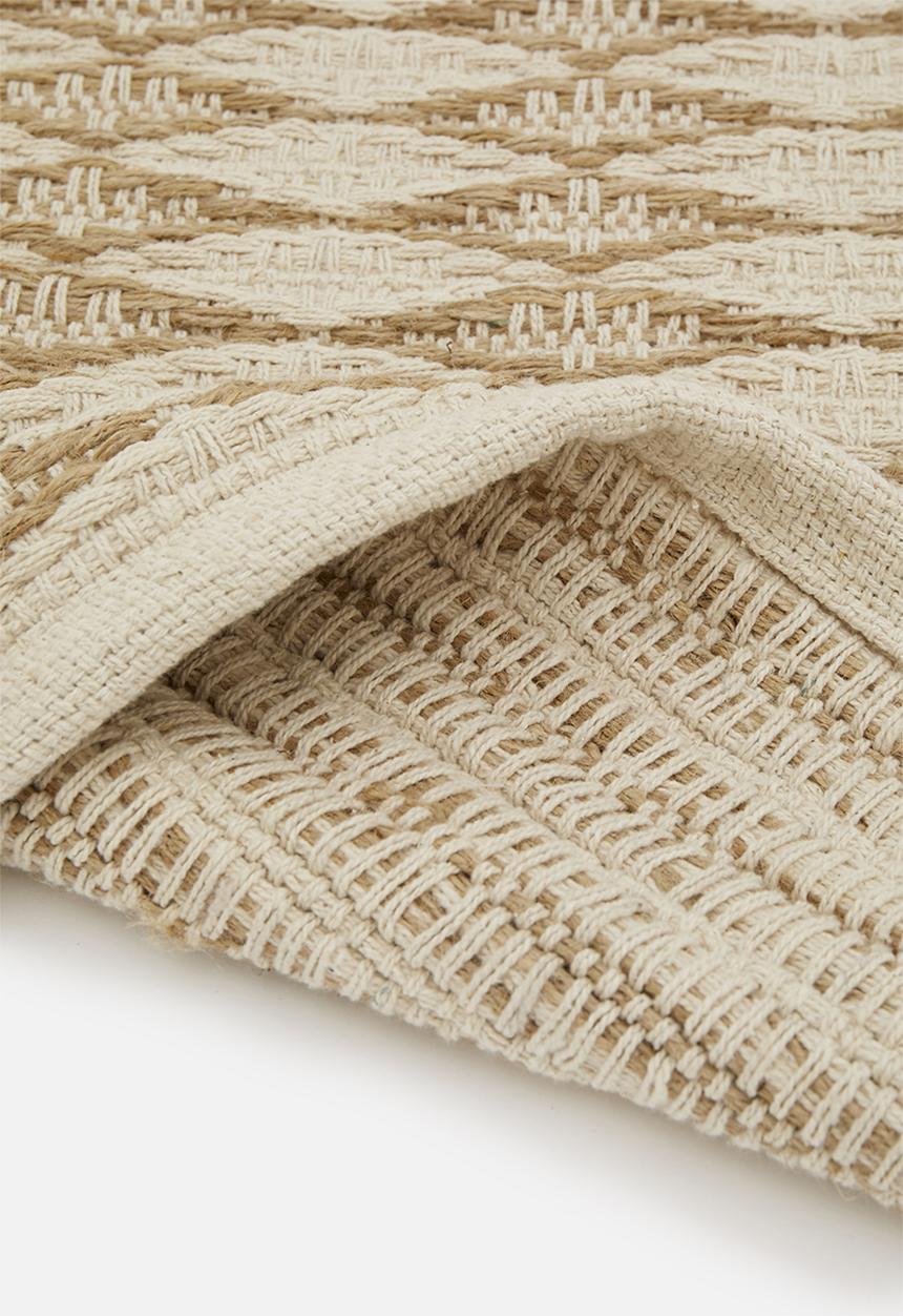 Sixth Floor - Marcie jute runner - natural & white