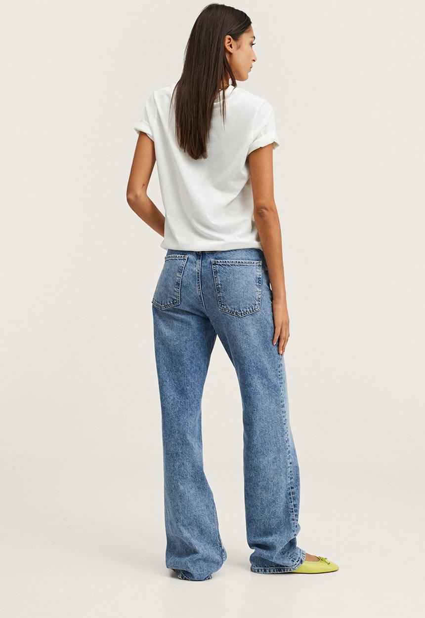 MANGO - T-shirt pstilu2 - white