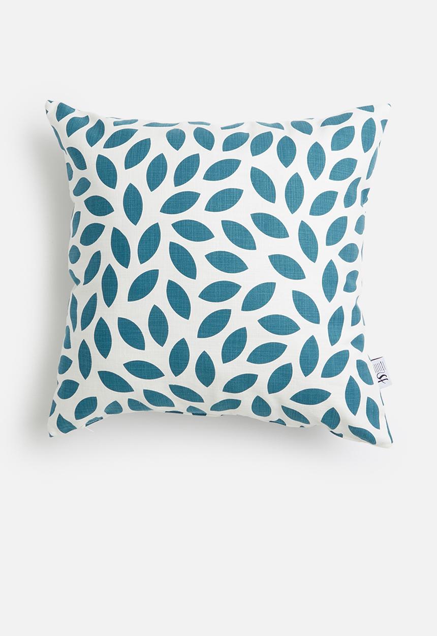Sixth Floor - Dia cushion cover - turquoise