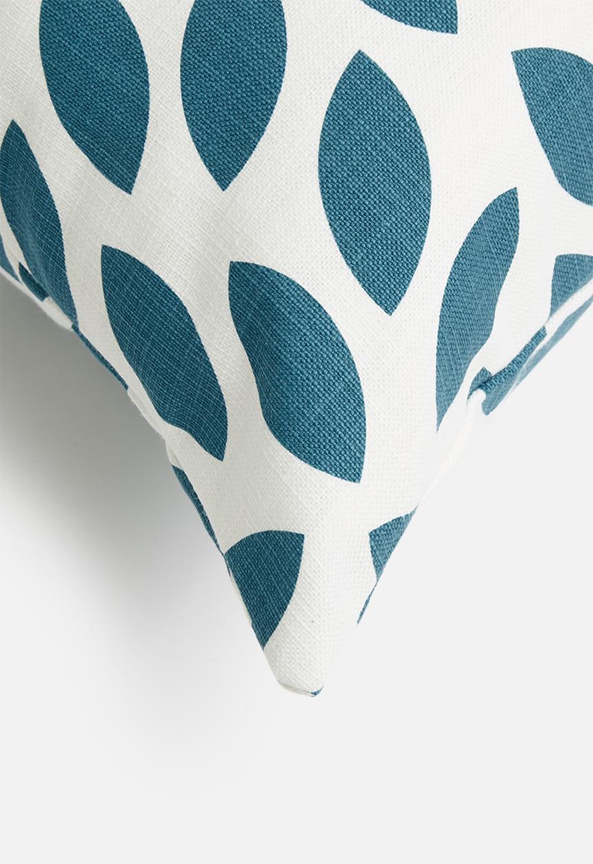 Sixth Floor - Dia cushion cover - turquoise