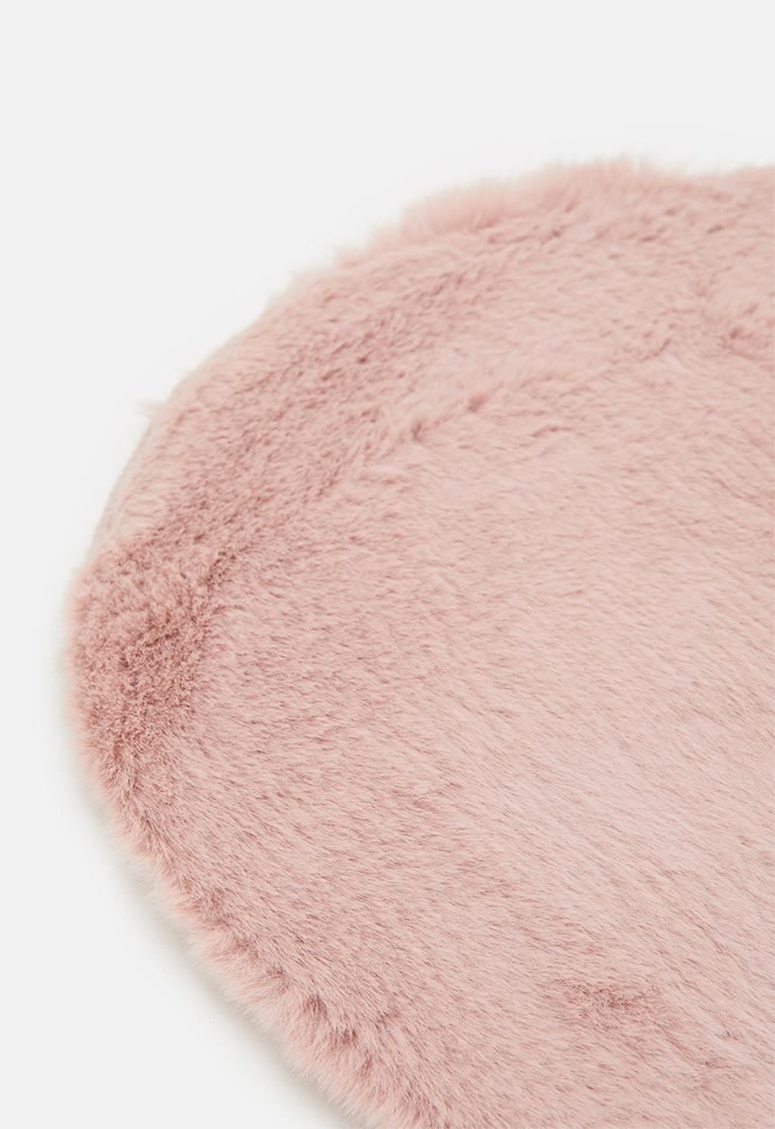 Sixth Floor - Love faux fur mat - pink