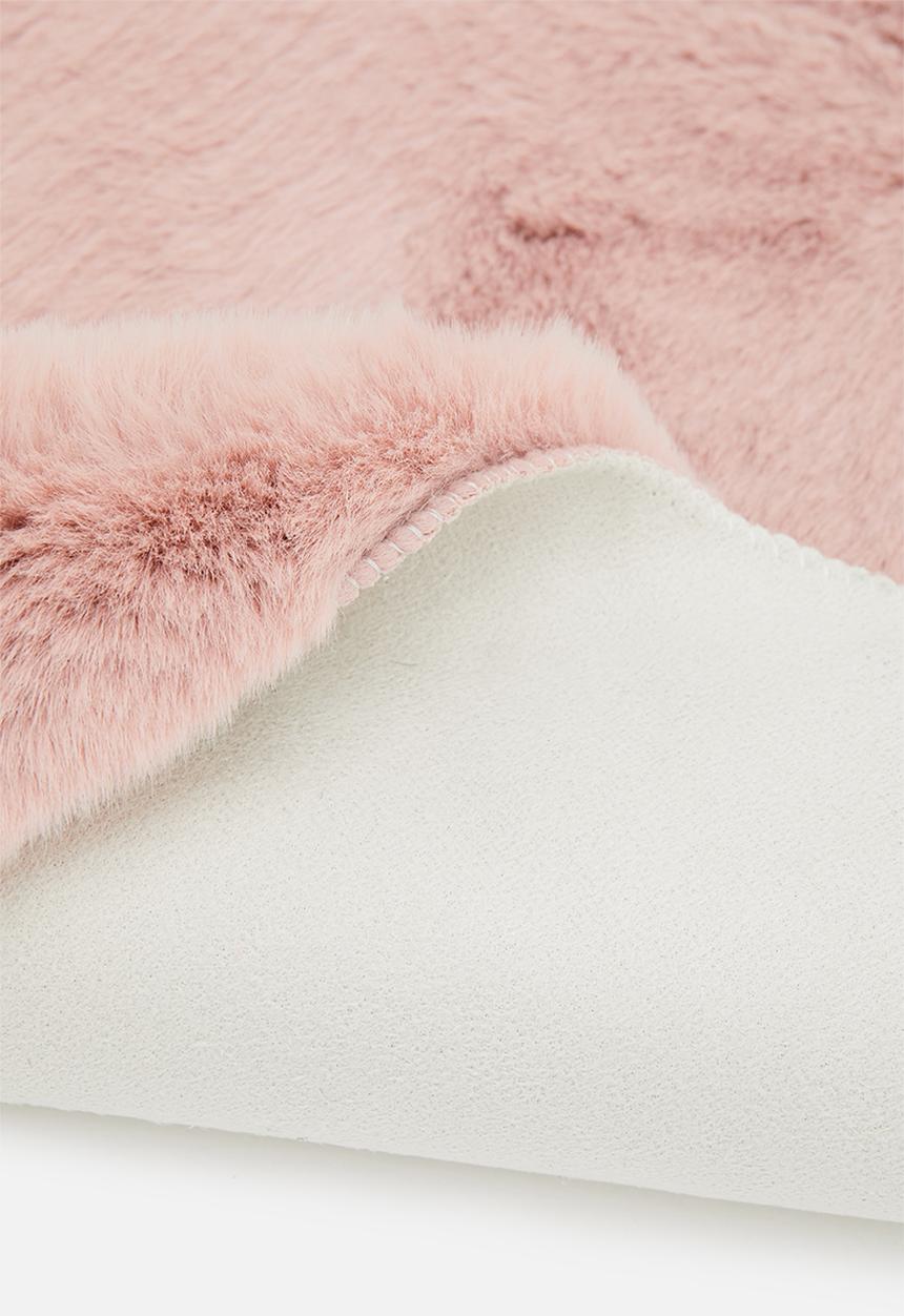 Sixth Floor - Love faux fur mat - pink