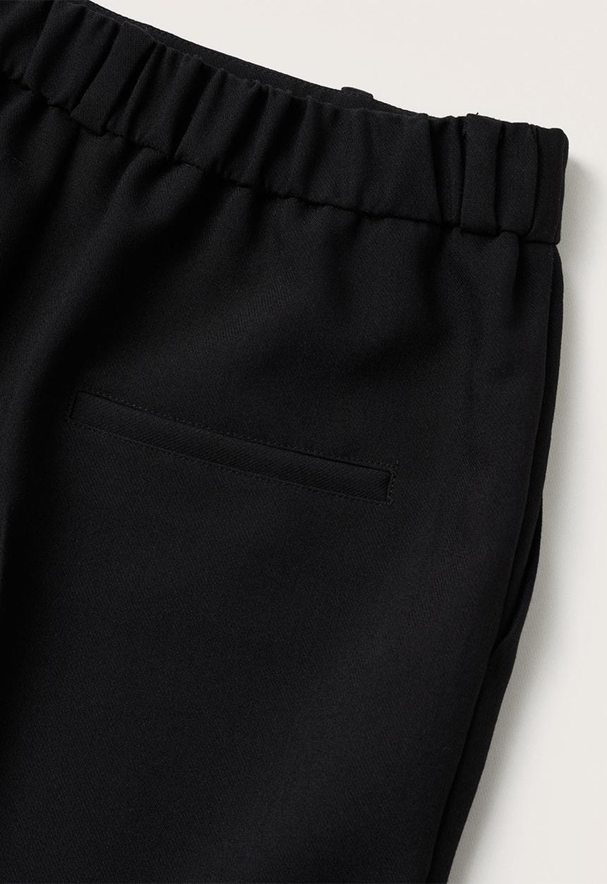 MANGO - Trousers gorito - black