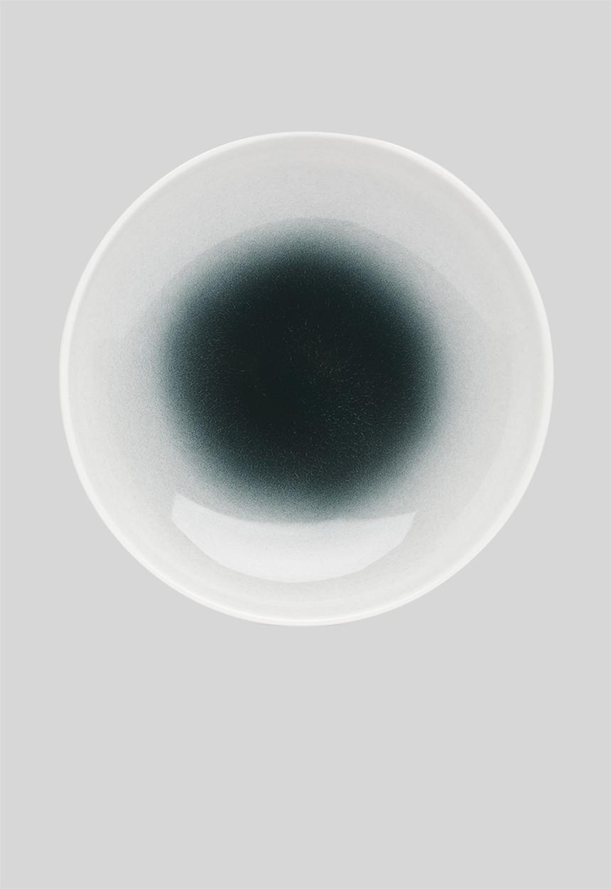 Galateo - Ombre 12 pce dinner set - white & black