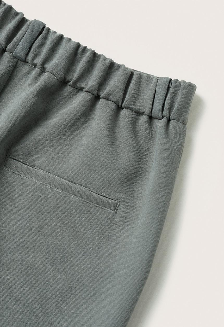 MANGO - Trousers gorito - petrol blue
