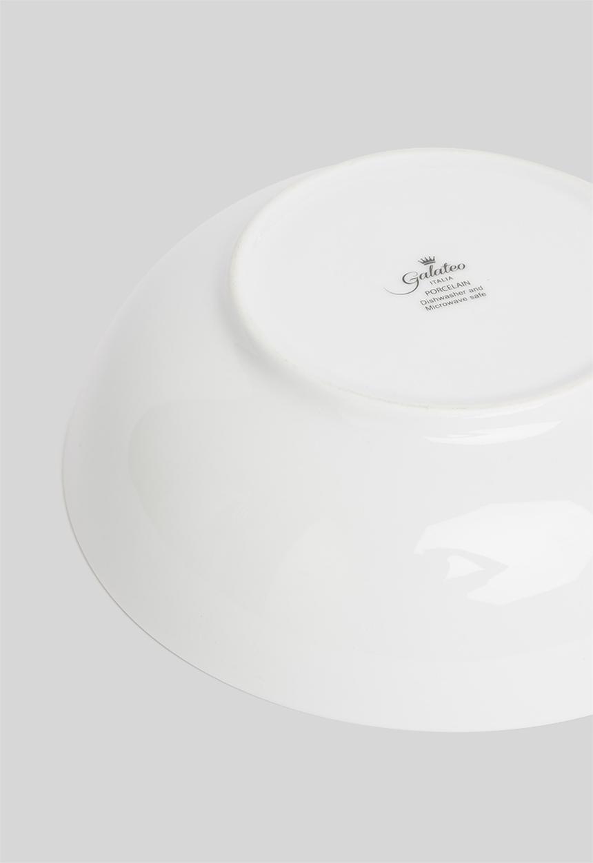 Galateo - Super white coupe 12 pce dinner set - white 