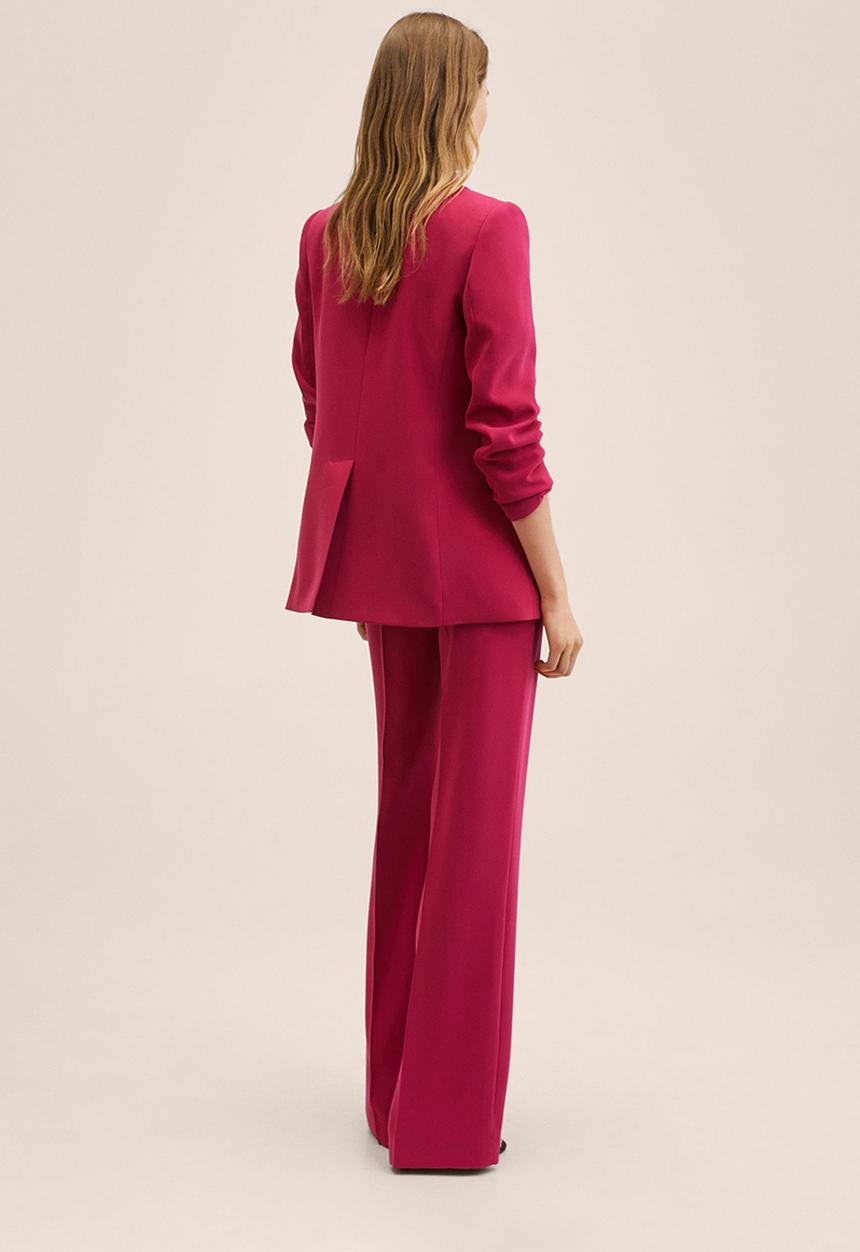 MANGO - Blazer iguana - bright pink