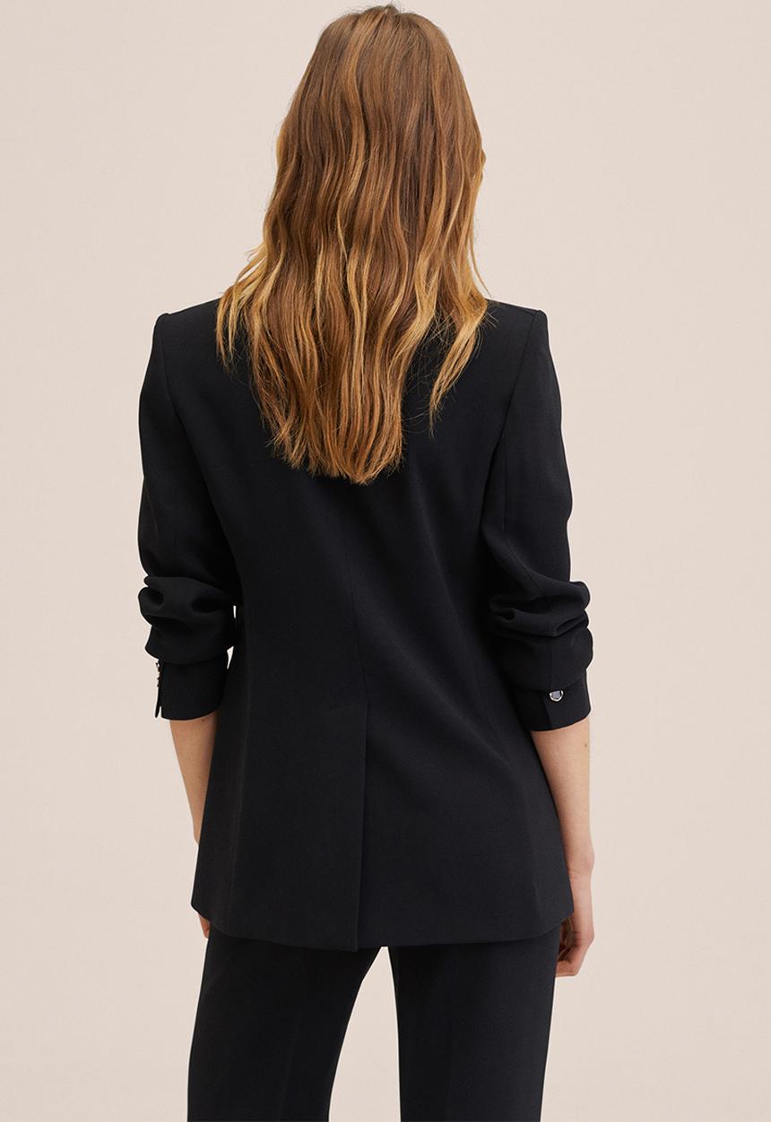 MANGO - Blazer iguana - black