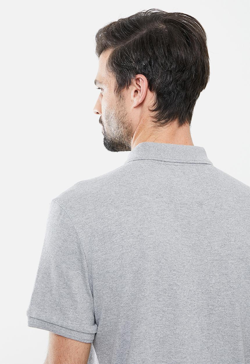Original Penguin - Raised rib polo - rain heather