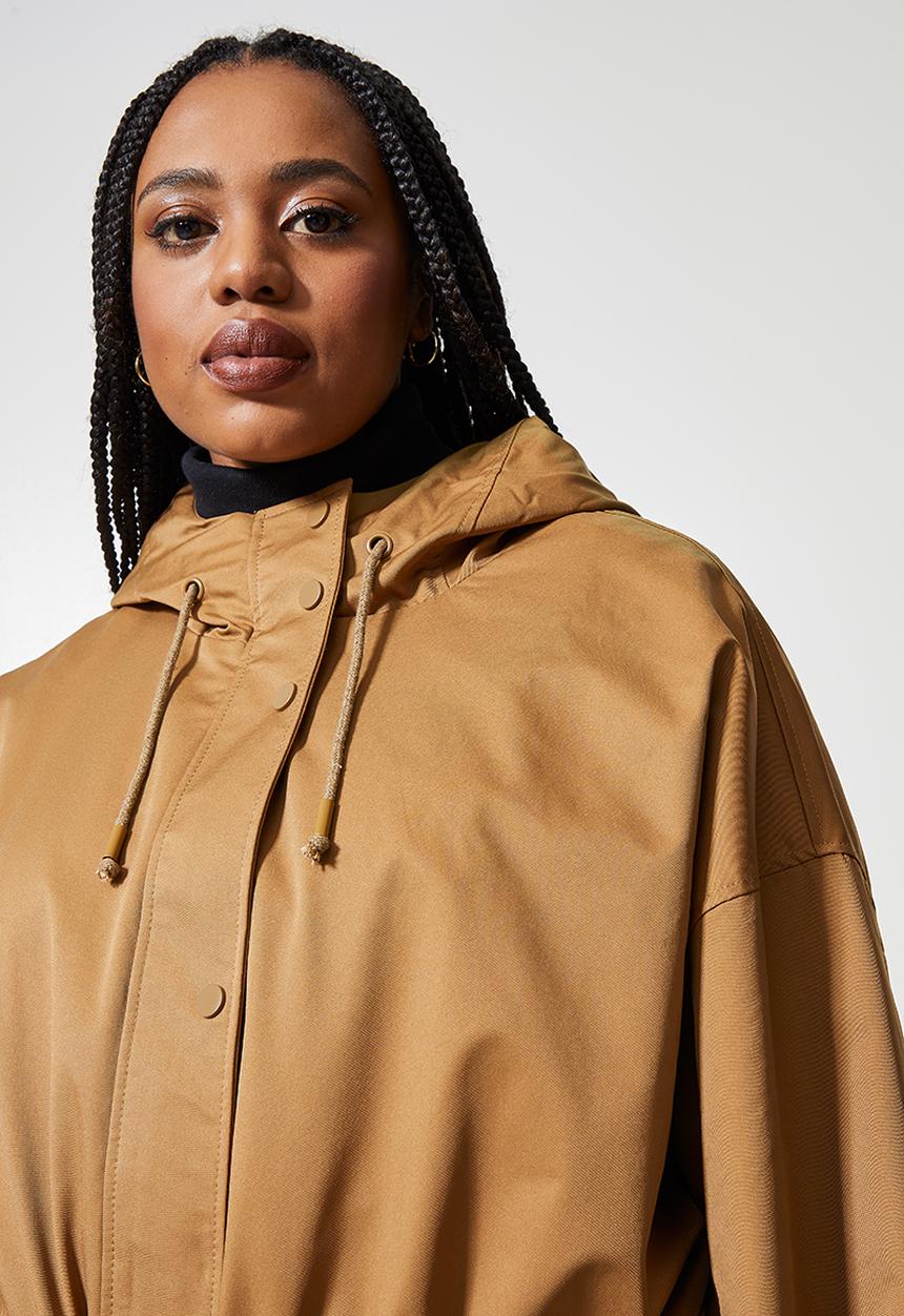 Superbalist - Water resistant parka - tan