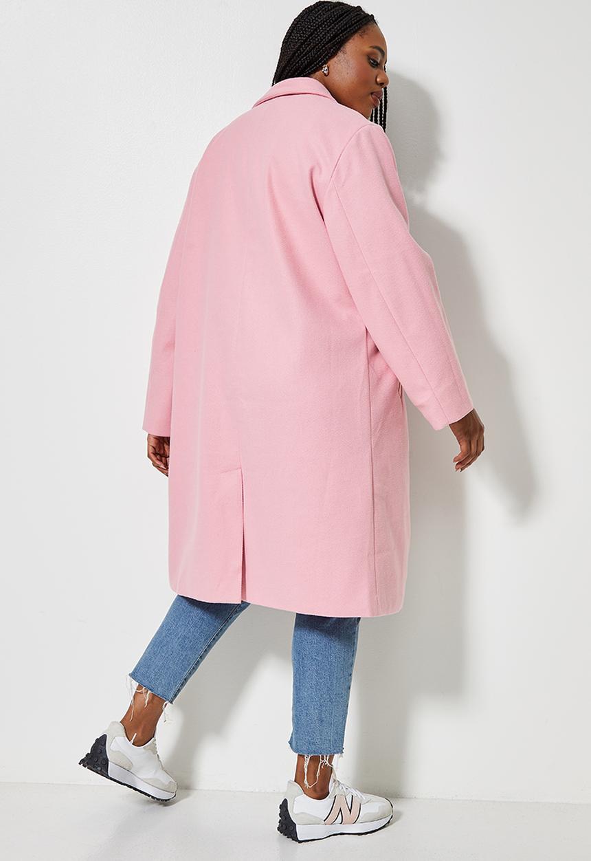 Superbalist - Midi blazer coat - pink