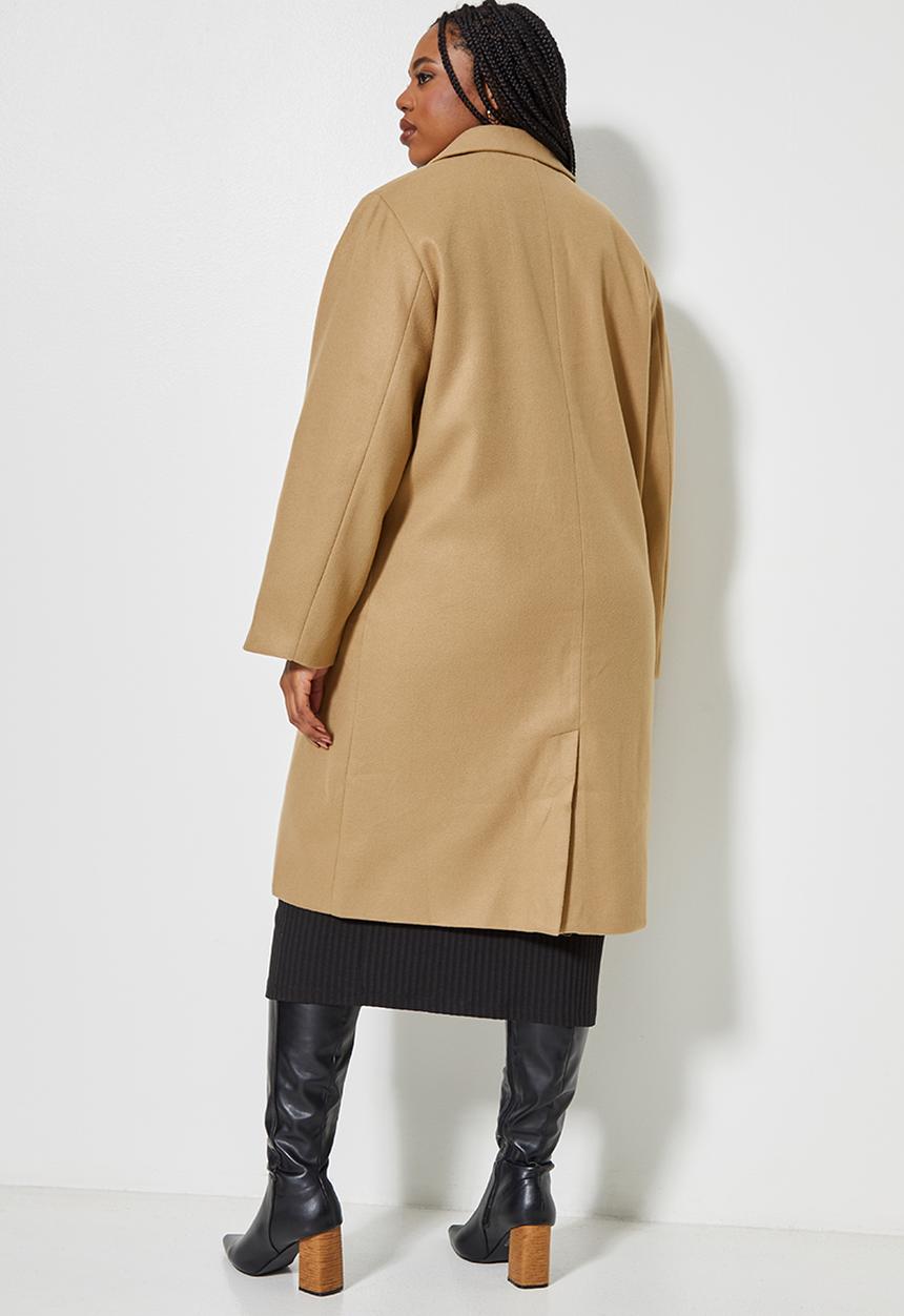 Superbalist - Midi blazer coat - camel