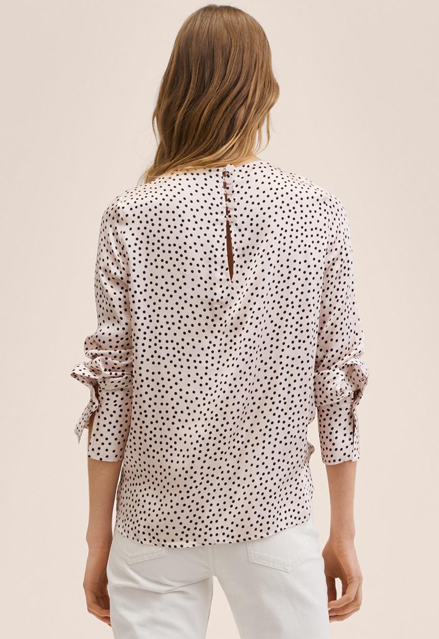 MANGO - Blouse tippy - light pastel pink