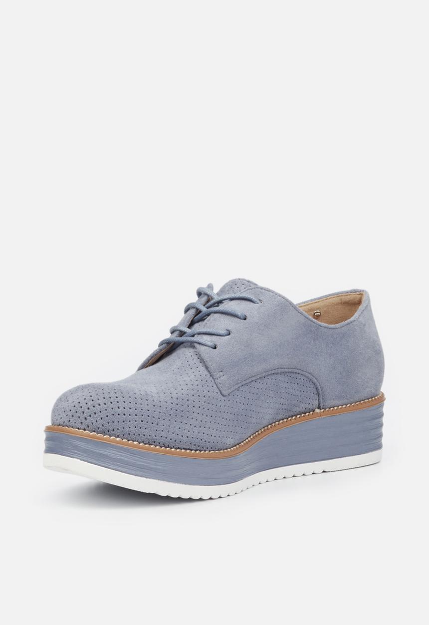 Butterfly Feet - Azalea 2 flatform derby - blue