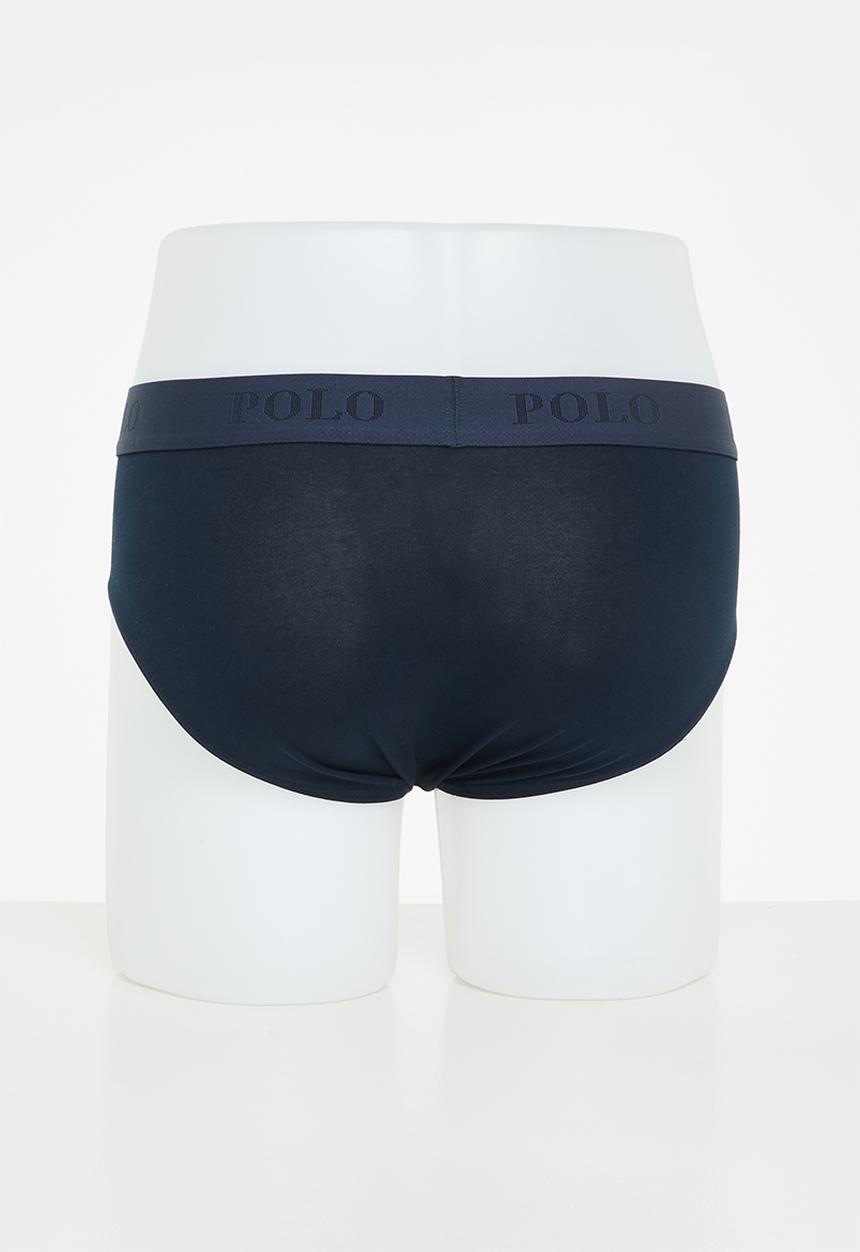 POLO - Men multi knit brief 3 pack - multi 
