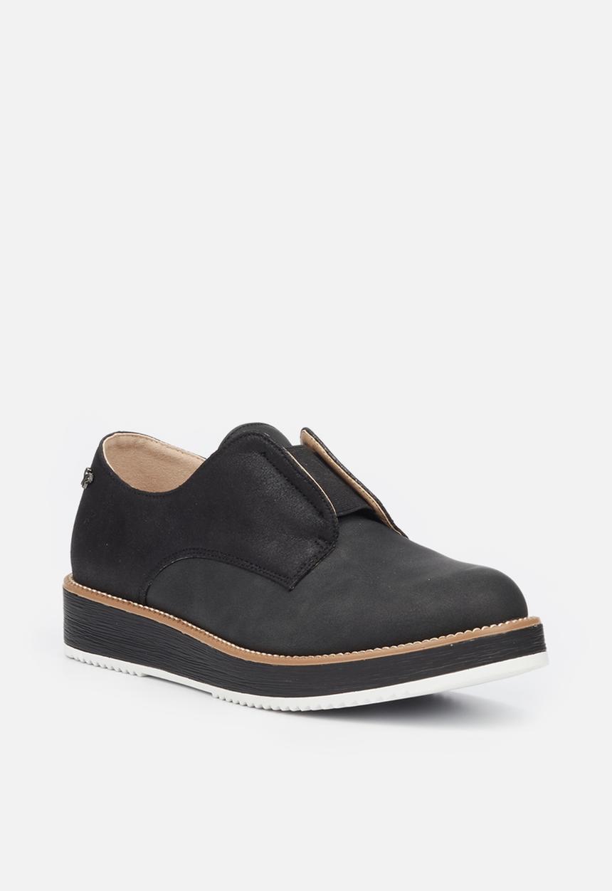 Butterfly Feet - Azalea 3 flatform derby - black