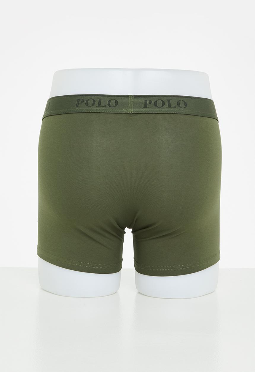 POLO - Men multi fashion knit boxer 3 pack - multi 