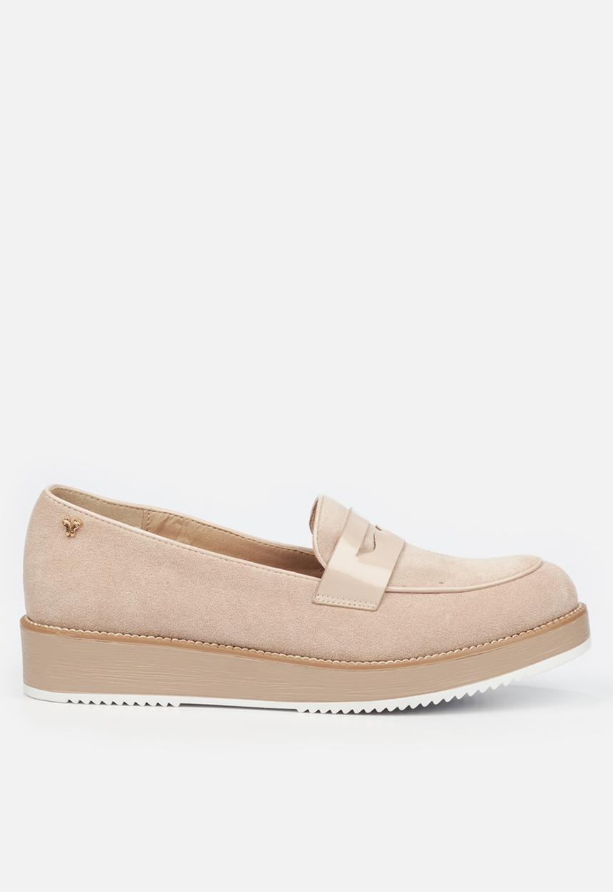 Butterfly Feet - Azalea 4 flatform loafer - neutral