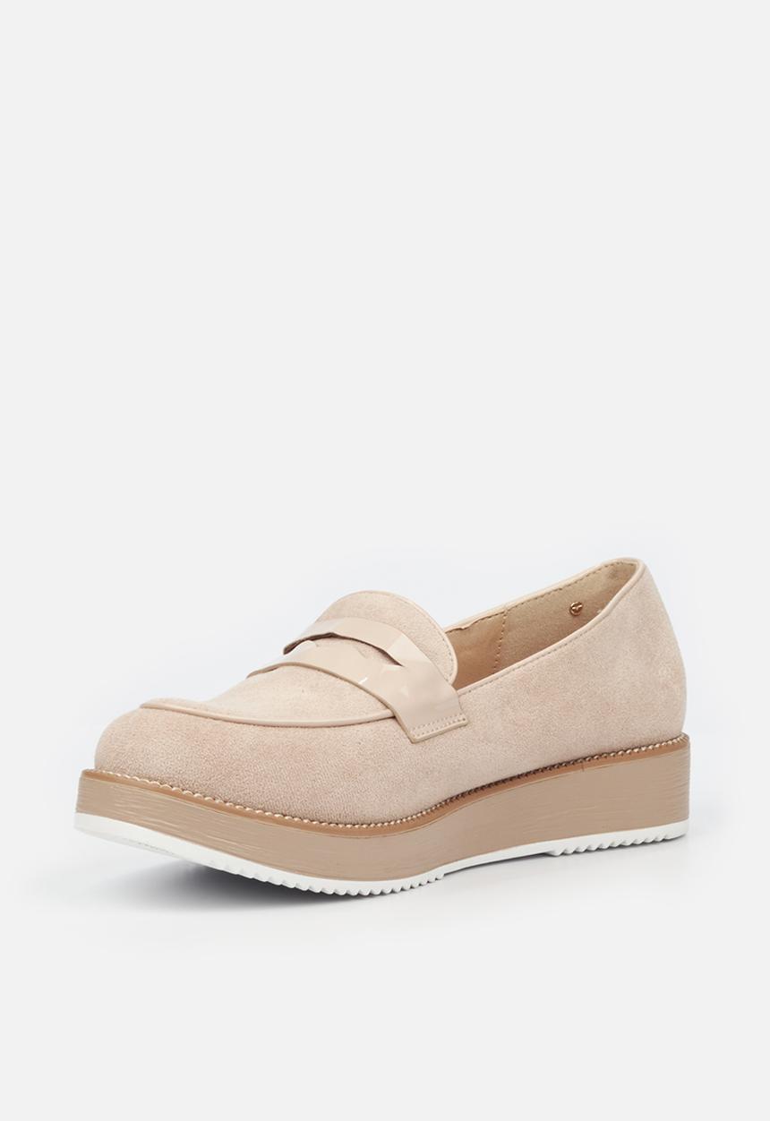 Butterfly Feet - Azalea 4 flatform loafer - neutral