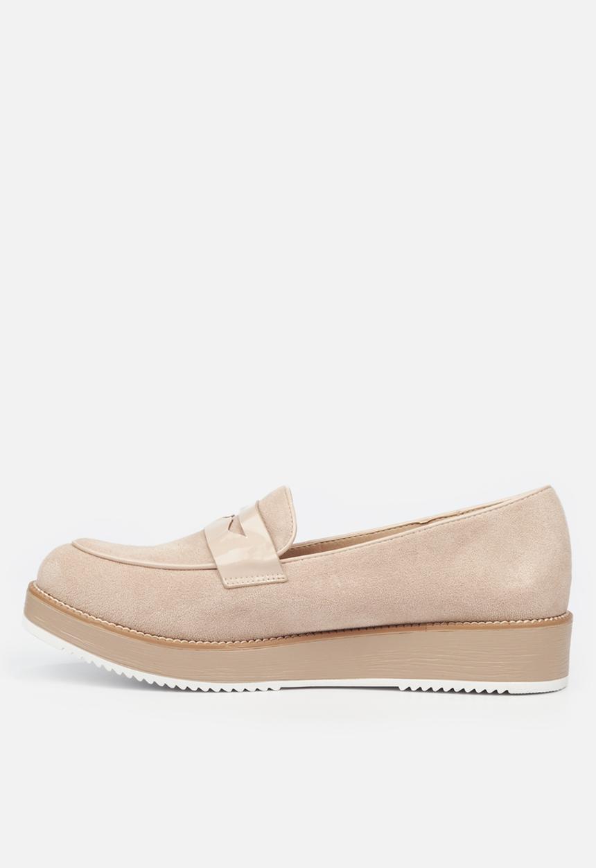 Butterfly Feet - Azalea 4 flatform loafer - neutral