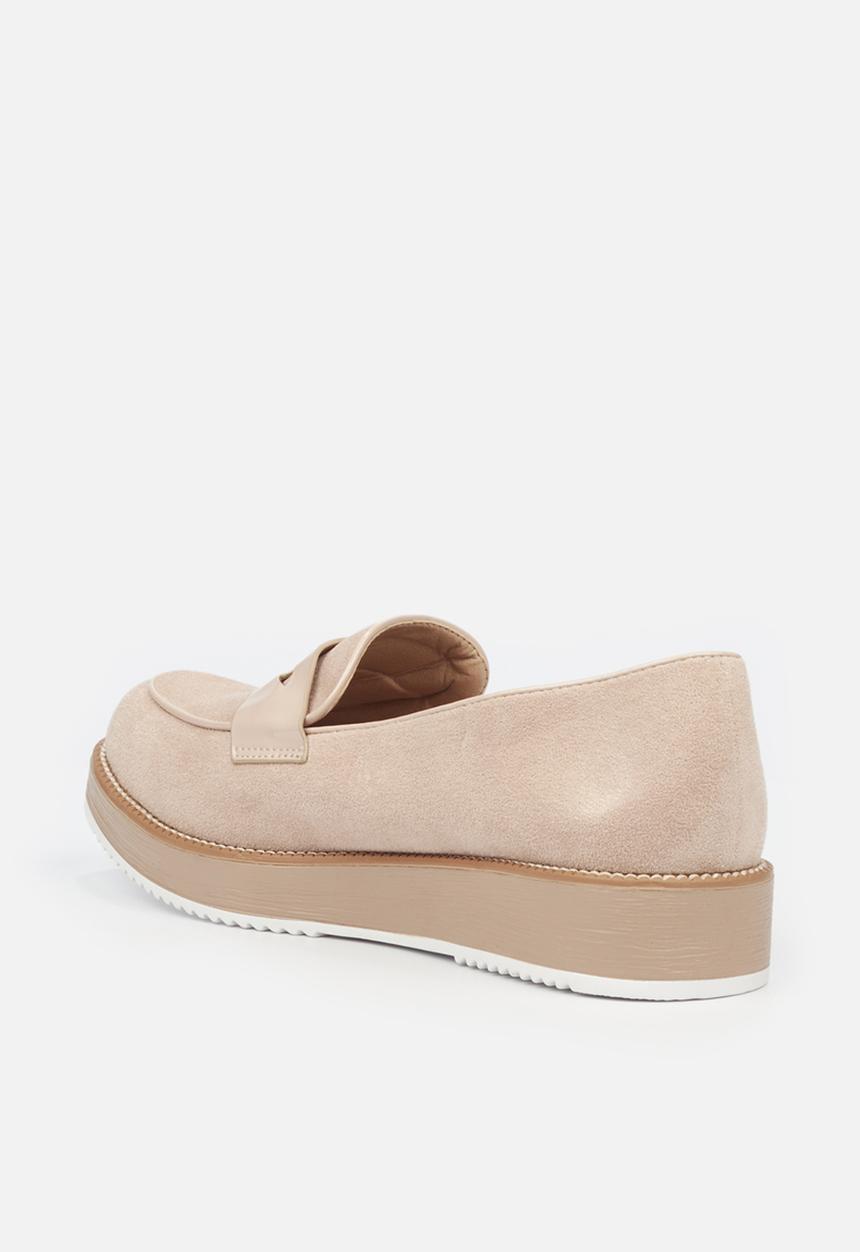 Butterfly Feet - Azalea 4 flatform loafer - neutral