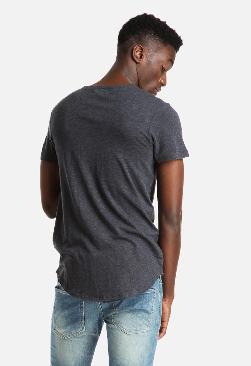ADPT. - Long Tee Navy Melange