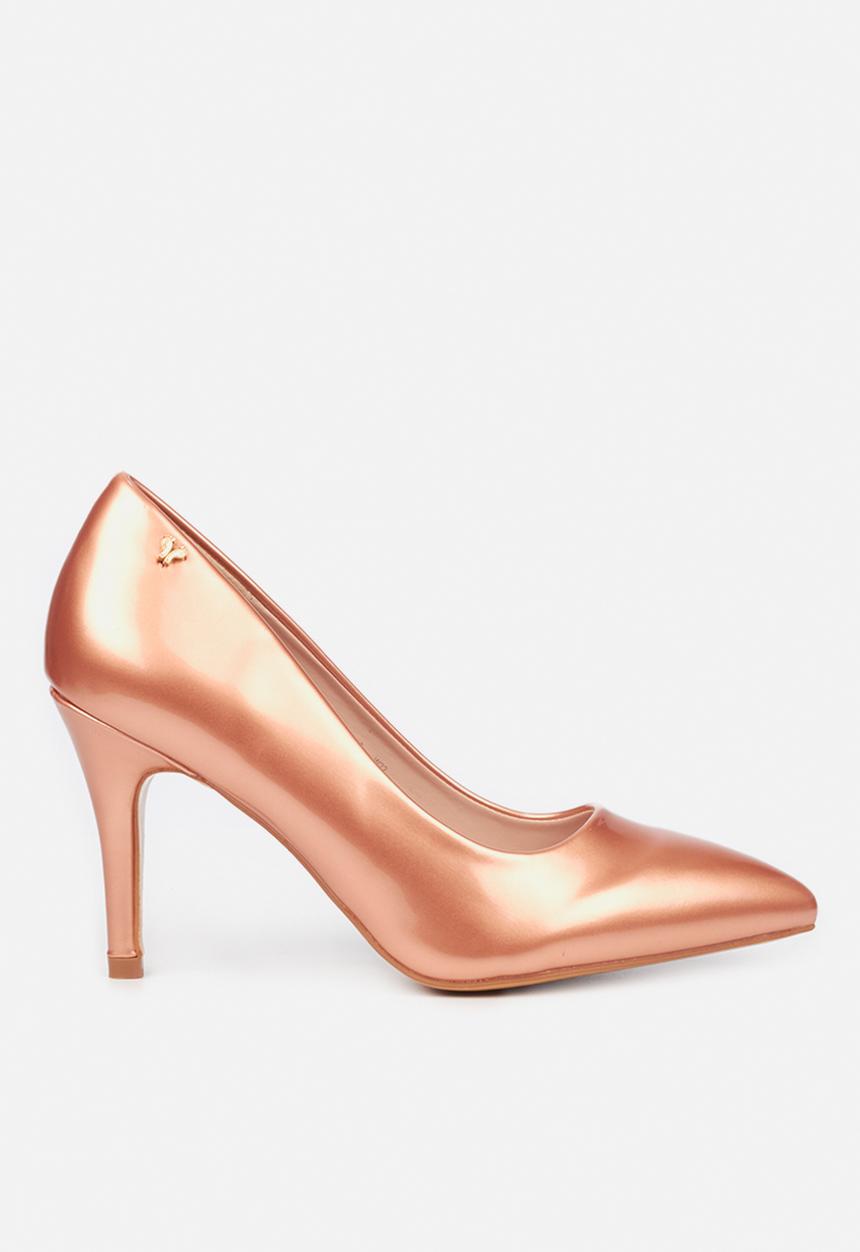 Butterfly Feet - Lexi 2 court heel - rose gold