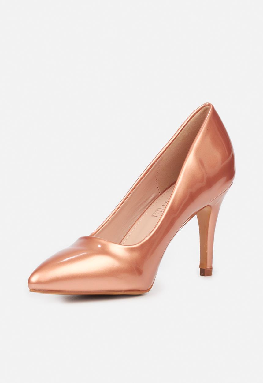 Butterfly Feet - Lexi 2 court heel - rose gold