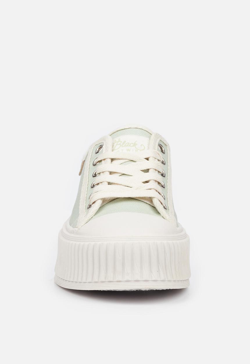 Miss Black - Kiss3 flatform sneaker - mint