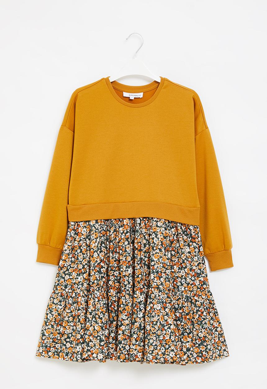 Superbalist - Combo dress - ochre