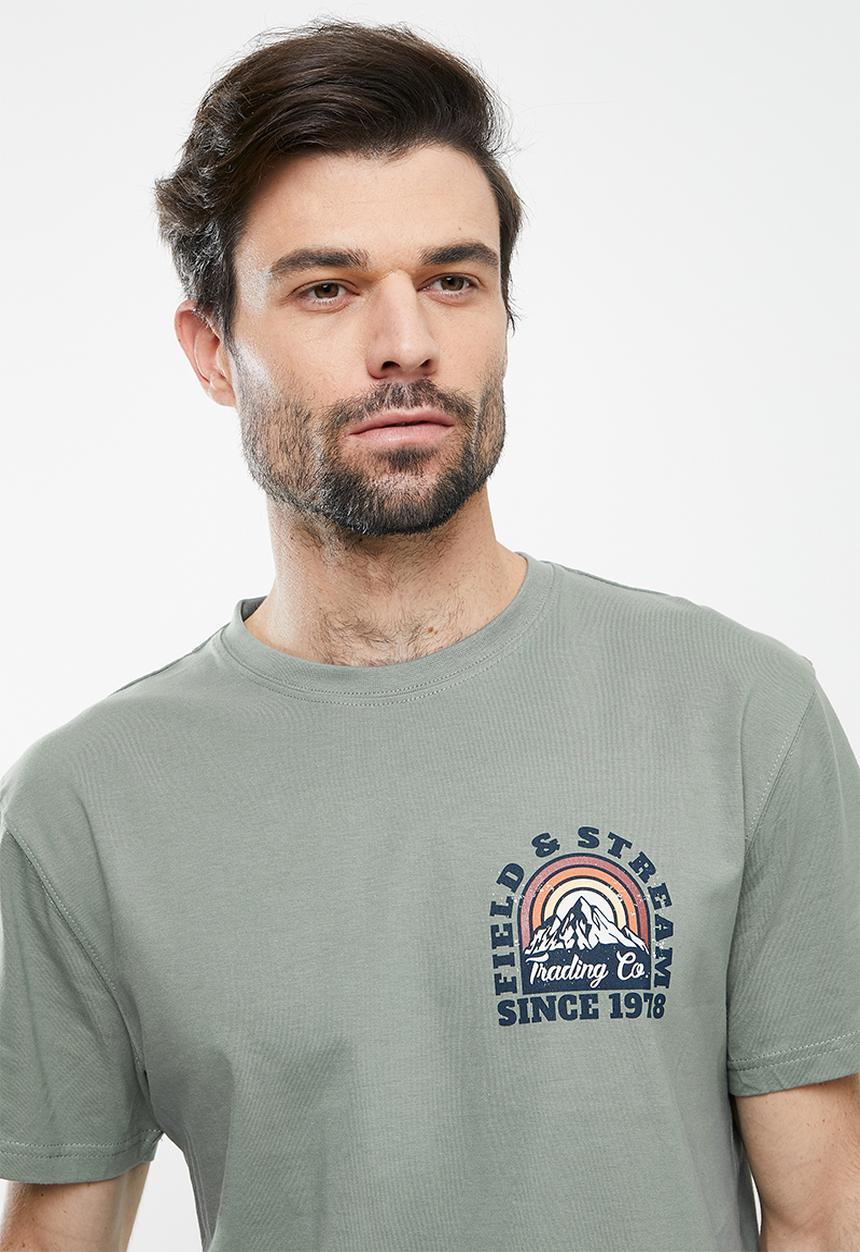 Field & Stream - Trading co short sleeve tee - grey