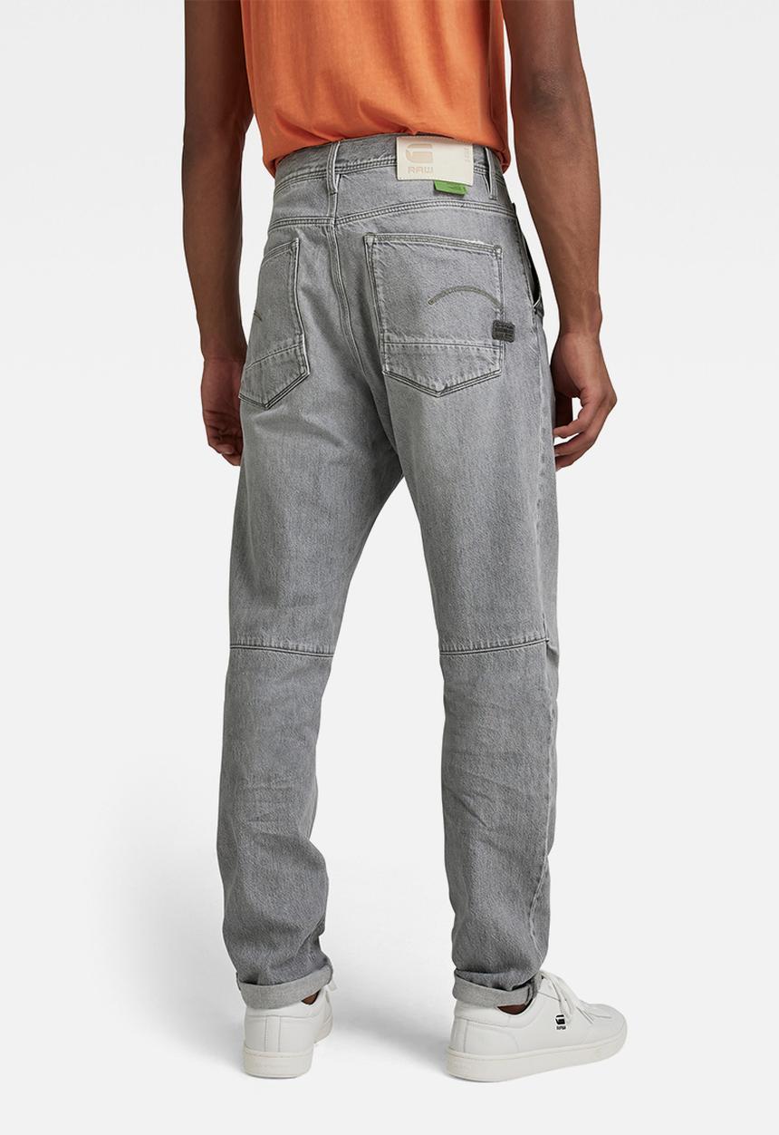 G-STAR - Grip 3d relaxed tapered - faded grey limestone