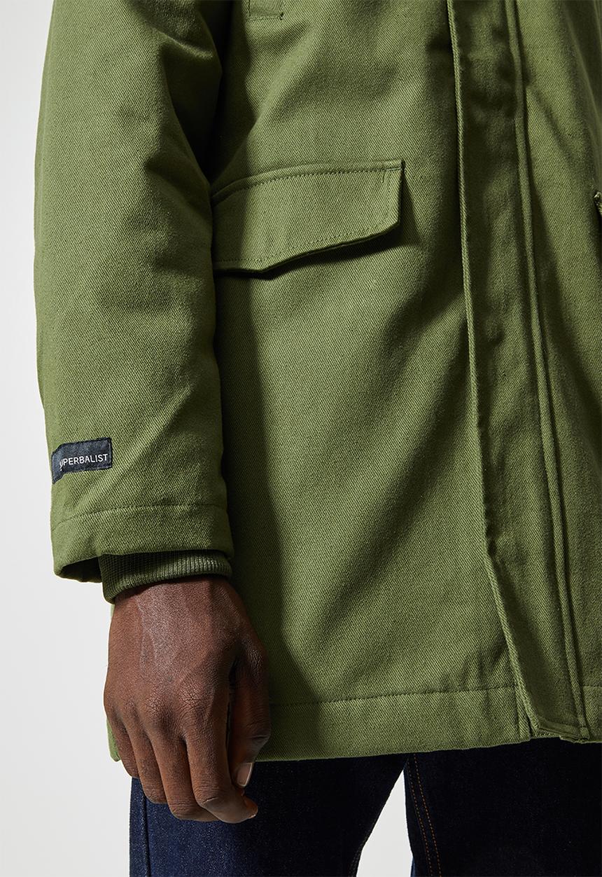 Superbalist - Storm padded parka - khaki green