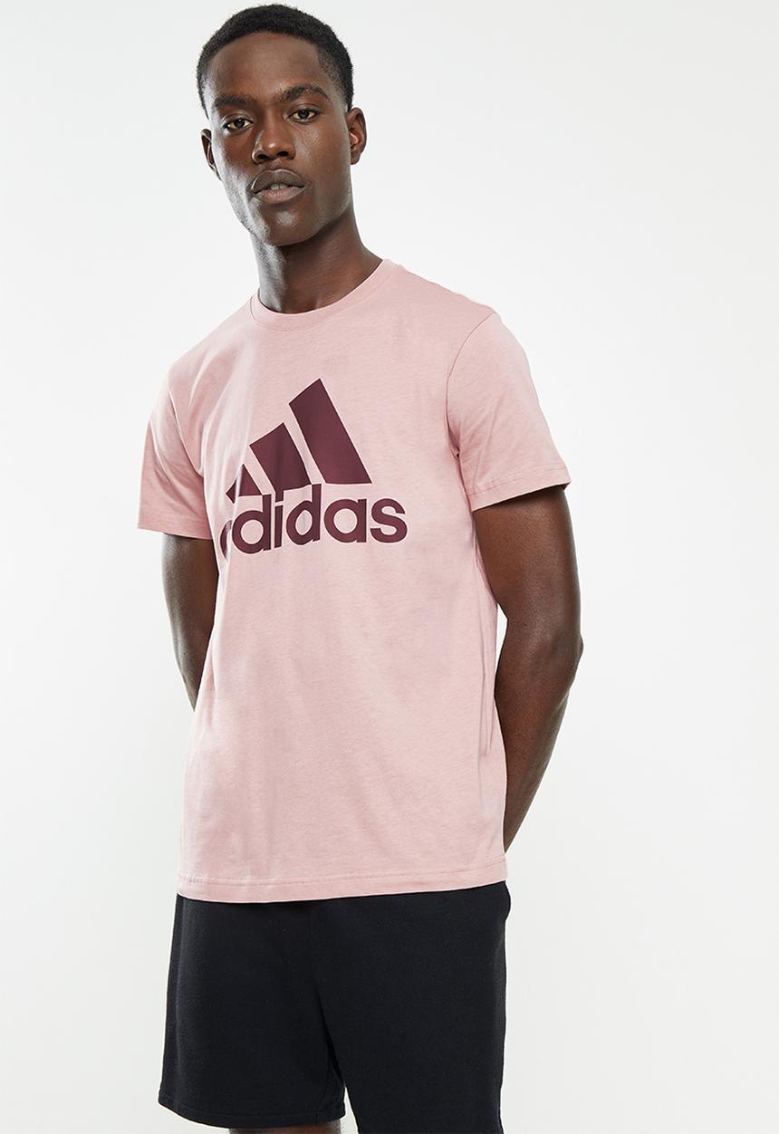 adidas Performance - BOS big logo short sleeve Tee- Wonder Mauve