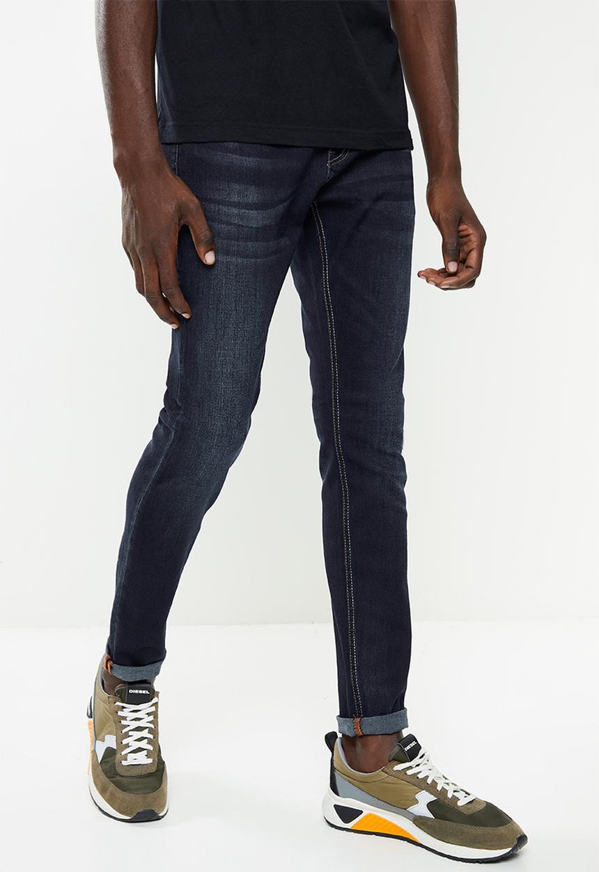 Alpha Industries - Quebec skinny jeans - dark blue
