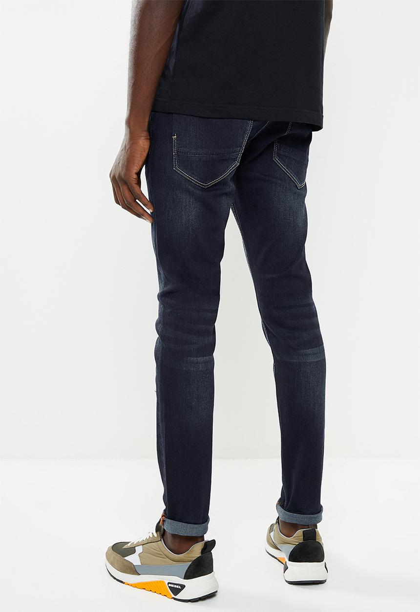 Alpha Industries - Quebec skinny jeans - dark blue
