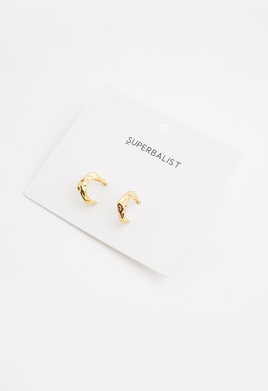 Superbalist - Mae hoop earrings - gold