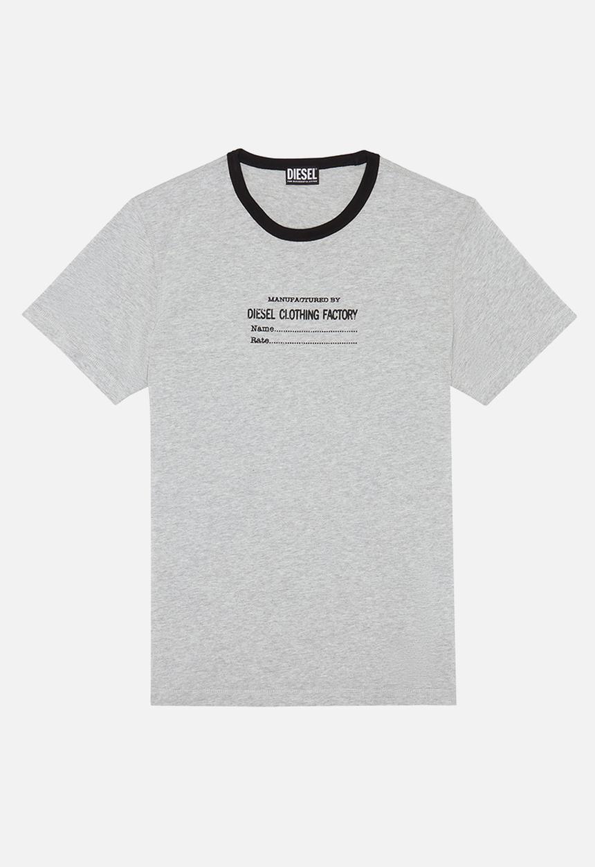 Diesel  - T-diegor-c3 short sleeve tee - grey