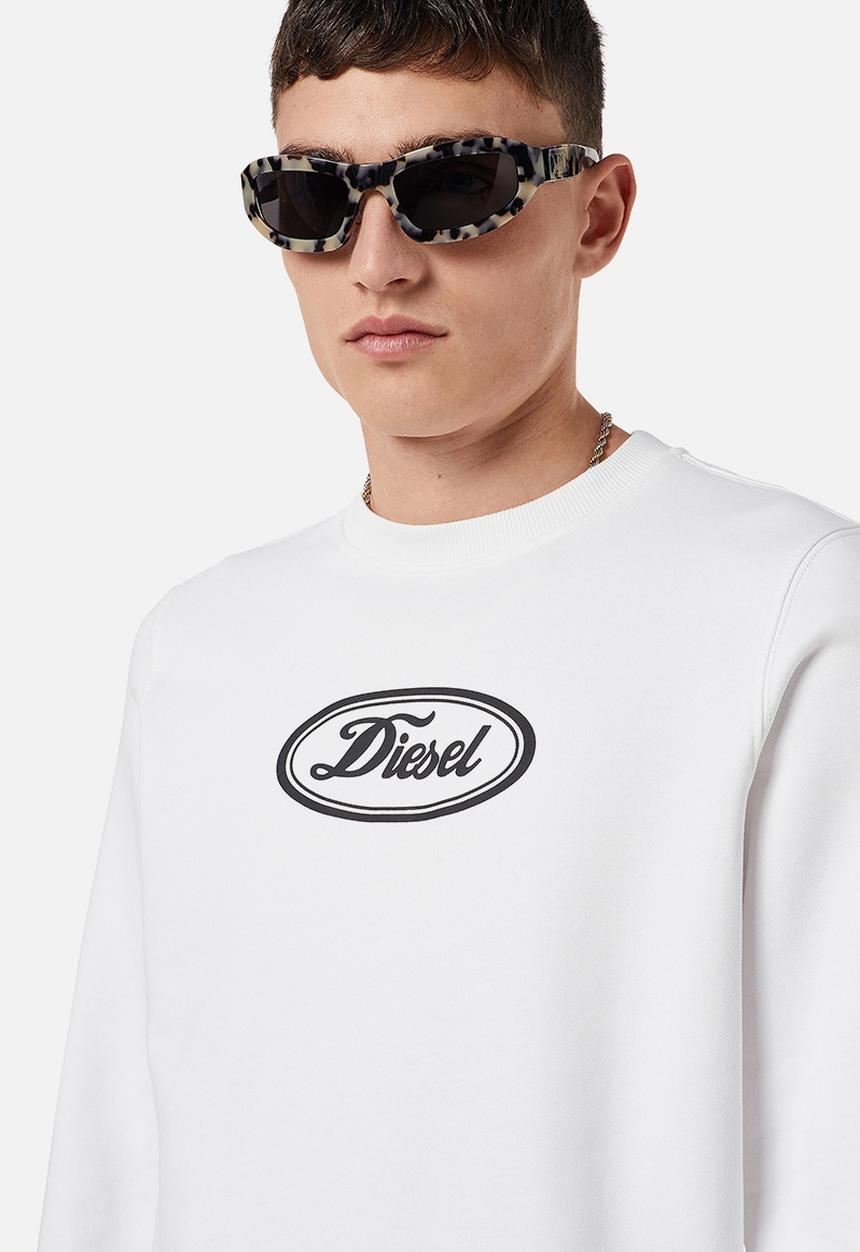 Diesel  - S-ginn-c2 sweater - white