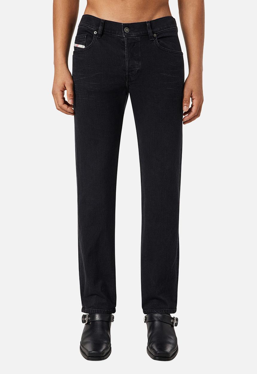 Diesel  - D-mihtry tapered jeans - black