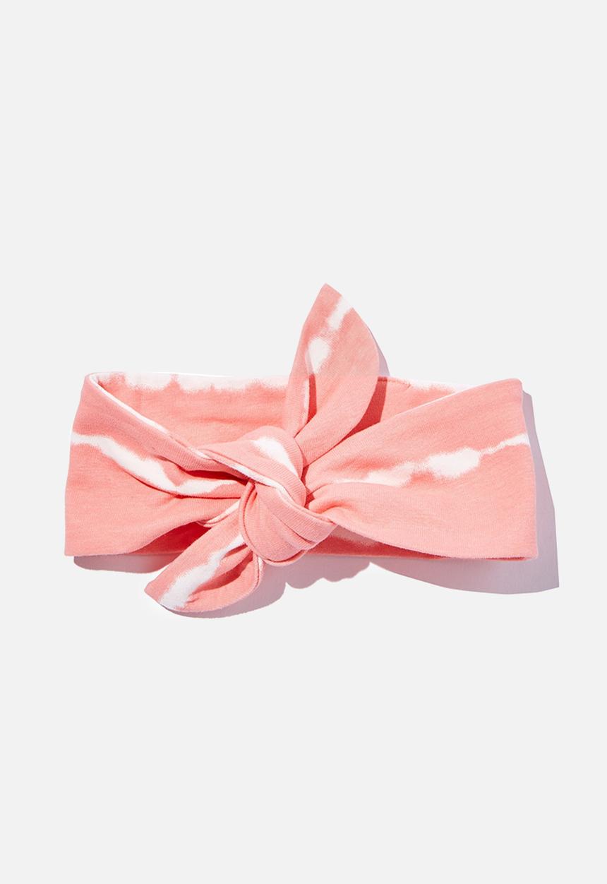 Cotton On - The tie headband - coral dreams