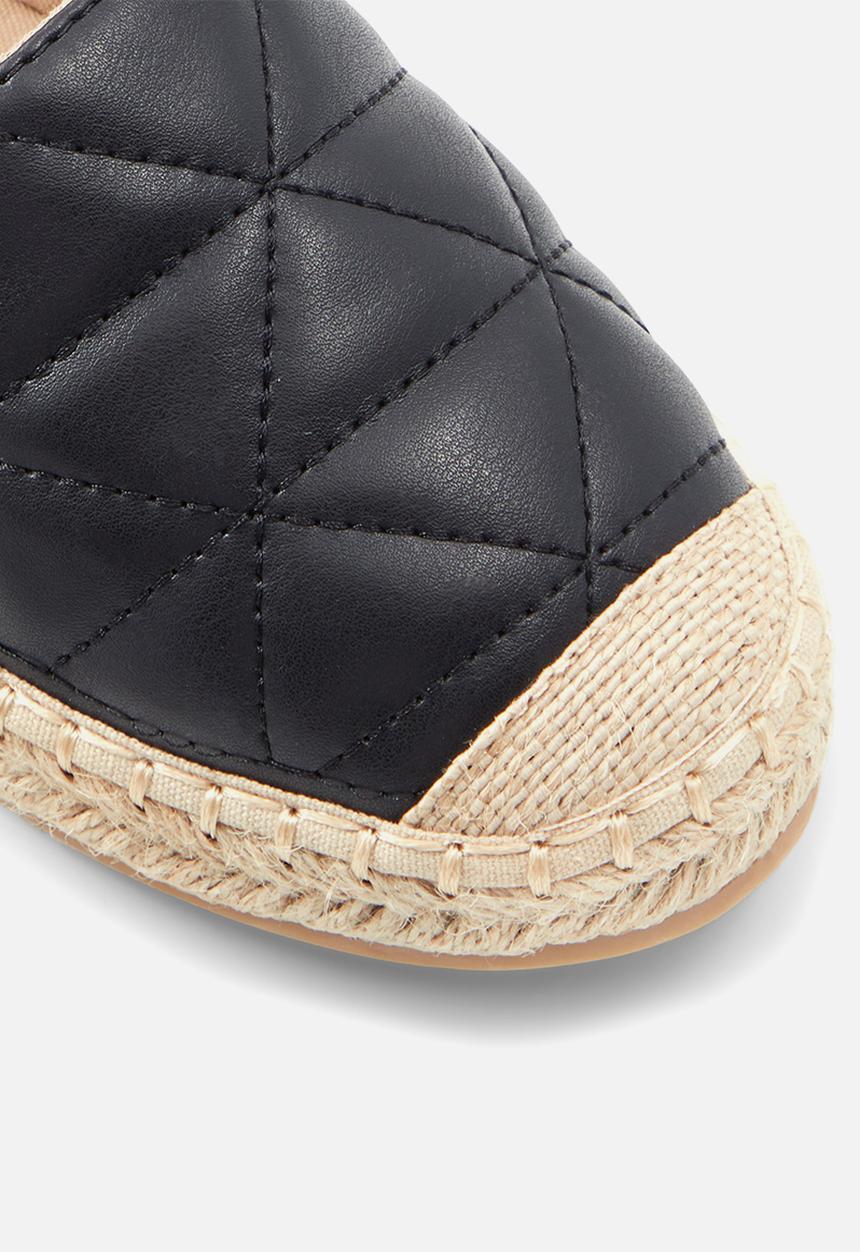 Call It Spring - Wildflower slip on - black